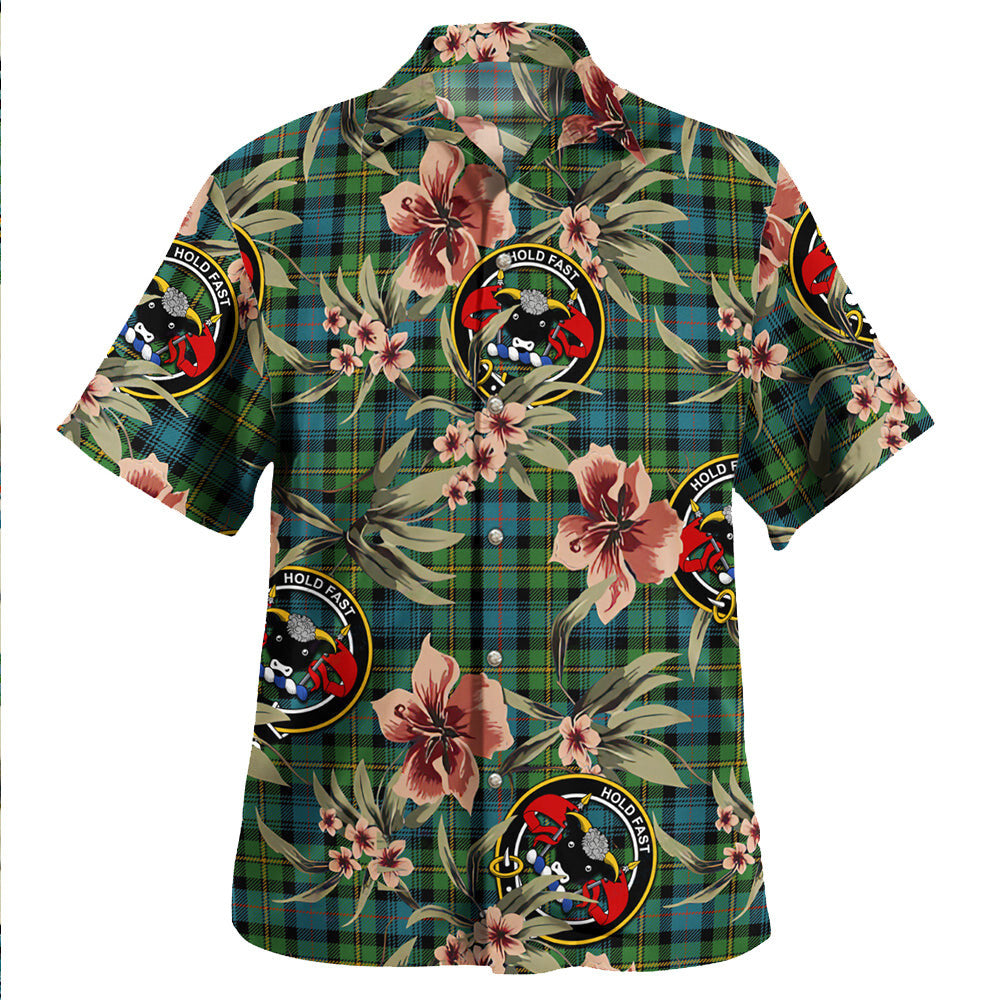 Clan MacLeod of Skye Ancient Tartan Crest Badge Aloha Hawaiian Shirt Tropical Old Style RJ82 MacLeod of Skye Ancient Tartan Tartan Today