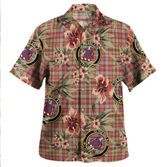Clan Ogilvie of Airlie Weathered Tartan Crest Badge Aloha Hawaiian Shirt Tropical Old Style MR29 Ogilvie of Airlie Weathered Tartan Tartan Today
