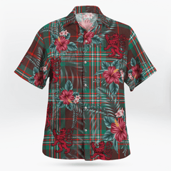 Clan Scott Brown Ancient Tartan Scottish Lion Hawaiian Shirt CR39 Scott Brown Ancient Tartan Tartan Hawaii Shirt