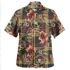 Clan MacMillan Weathered Tartan Crest Badge Aloha Hawaiian Shirt Tropical Old Style VX15 MacMillan Weathered Tartan Tartan Today