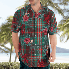 Clan Scott Brown Ancient Tartan Scottish Lion Hawaiian Shirt CR39 Scott Brown Ancient Tartan Tartan Hawaii Shirt