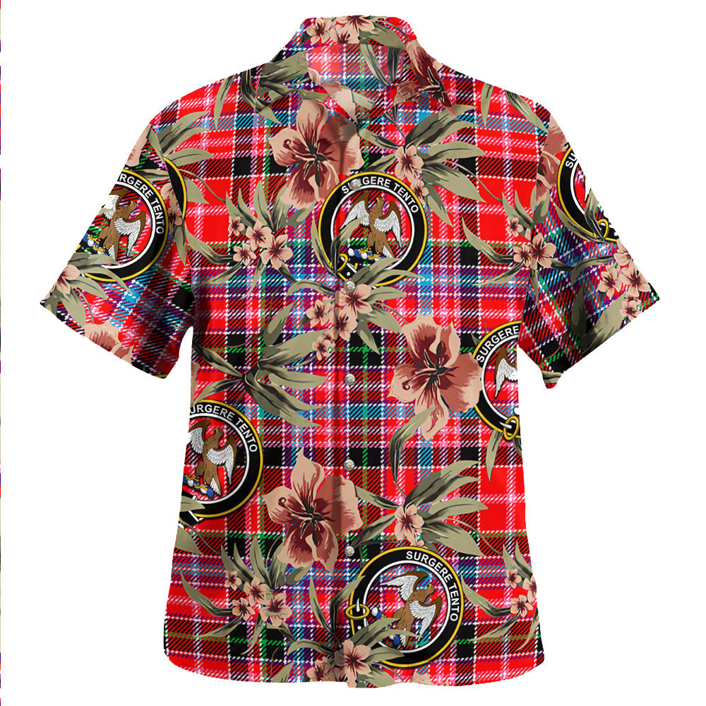 Clan Straiton Tartan Crest Badge Aloha Hawaiian Shirt Tropical Old Style XO61 Straiton Tartan Tartan Today
