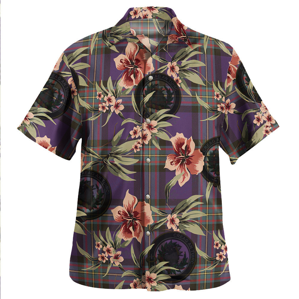 Clan MacLaren of Broich Weathered Tartan Crest Badge Aloha Hawaiian Shirt Tropical Old Style CU95 MacLaren of Broich Weathered Tartan Tartan Today