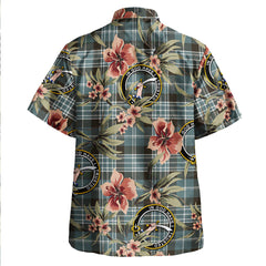 Clan Clark Weathered Tartan Crest Badge Aloha Hawaiian Shirt Tropical Old Style RV18 Clark Weathered Tartan Tartan Today