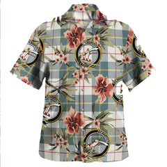 Clan MacRae of Conchra Weathered Tartan Crest Badge Aloha Hawaiian Shirt Tropical Old Style DL71 MacRae of Conchra Weathered Tartan Tartan Today