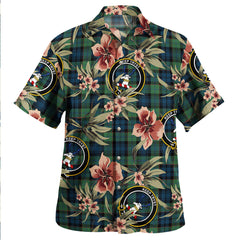 Clan Sempill (Semple) Modern Tartan Crest Badge Aloha Hawaiian Shirt Tropical Old Style UR25 Sempill (Semple) Modern Tartan Tartan Today