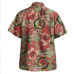 Clan Maver Weathered Tartan Crest Badge Aloha Hawaiian Shirt Tropical Old Style OS61 Maver Weathered Tartan Tartan Today