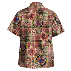 Clan Ogilvie of Strathallan Weathered Tartan Crest Badge Aloha Hawaiian Shirt Tropical Old Style HY53 Ogilvie of Strathallan Weathered Tartan Tartan Today