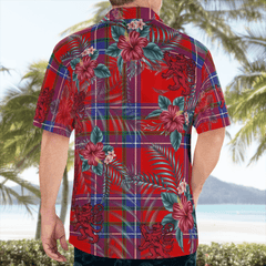 Clan Rait Inverness Tartan Scottish Lion Hawaiian Shirt HO35 Clan Rait (Rait Tartan) Tartan Hawaii Shirt