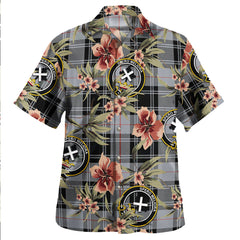Clan Moffat Ancient Tartan Crest Badge Aloha Hawaiian Shirt Tropical Old Style LM81 Moffat Ancient Tartan Tartan Today
