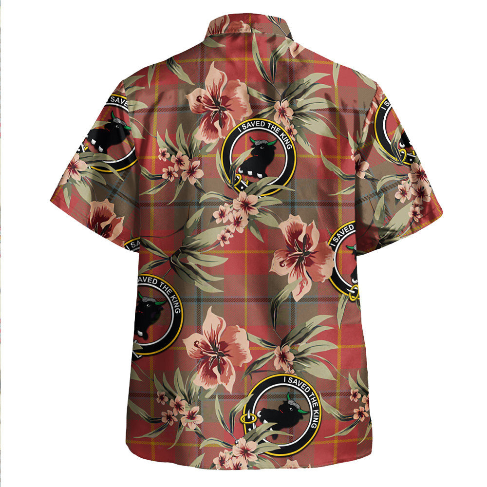 Clan Turnbull Dress Weathered Tartan Crest Badge Aloha Hawaiian Shirt Tropical Old Style LJ45 Turnbull Dress Weathered Tartan Tartan Today