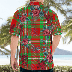 Clan Grierson Tartan Scottish Lion Hawaiian Shirt WU81 Grierson Tartan Tartan Hawaii Shirt