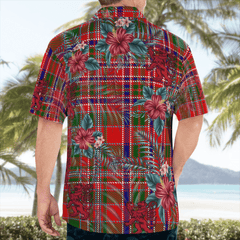 Clan MacAlister Modern Tartan Scottish Lion Hawaiian Shirt VV93 MacAlister Modern Tartan Tartan Hawaii Shirt