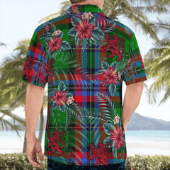 Clan McGeachie Tartan Scottish Lion Hawaiian Shirt HD55 McGeachie Tartan Tartan Hawaii Shirt
