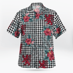 Clan Shepherd Tartan Scottish Lion Hawaiian Shirt IV89 Shepherd Tartan Tartan Hawaii Shirt