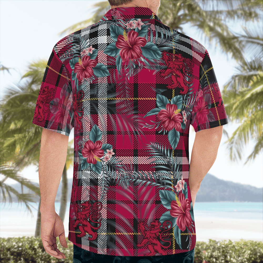 Clan Little Tartan Scottish Lion Hawaiian Shirt GY37 Little Tartan Tartan Hawaii Shirt