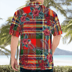 Clan MacGill Modern Tartan Scottish Lion Hawaiian Shirt YN31 MacGill Modern Tartan Tartan Hawaii Shirt