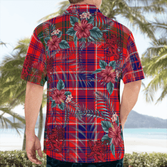 Clan MacRae Modern Tartan Scottish Lion Hawaiian Shirt MN98 MacRae Modern Tartan Tartan Hawaii Shirt