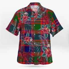 Clan MacIntyre Modern Tartan Scottish Lion Hawaiian Shirt BG54 MacIntyre Modern Tartan Tartan Hawaii Shirt