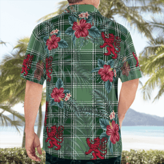 Clan MacDonald Lord of the Isles Hunting Tartan Scottish Lion Hawaiian Shirt AE70 MacDonald Lord of the Isles Hunting Tartan Tartan Hawaii Shirt