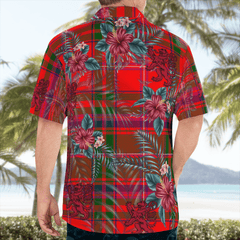 Clan MacDougall Modern Tartan Scottish Lion Hawaiian Shirt ZQ11 MacDougall Modern Tartan Tartan Hawaii Shirt