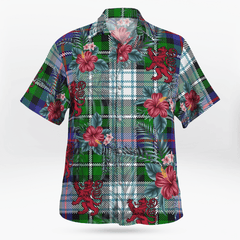 Clan MacKenzie Dress Modern Tartan Scottish Lion Hawaiian Shirt IS34 MacKenzie Dress Modern Tartan Tartan Hawaii Shirt