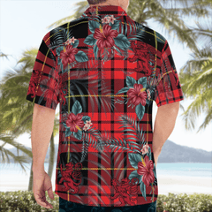 Clan Clan MacQueen Modern Tartan Scottish Lion Hawaiian Shirt NQ78 MacQueen Modern Tartan Tartan Hawaii Shirt
