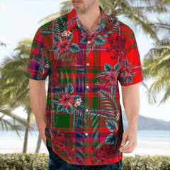 Clan MacDougall Modern Tartan Scottish Lion Hawaiian Shirt ZQ11 MacDougall Modern Tartan Tartan Hawaii Shirt