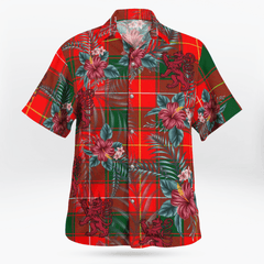 Clan MacPhee Modern Tartan Scottish Lion Hawaiian Shirt FV53 MacPhee Modern Tartan Tartan Hawaii Shirt
