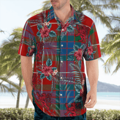 Clan Fraser Ancient Tartan Scottish Lion Hawaiian Shirt UR40 Fraser Ancient Tartan Tartan Hawaii Shirt