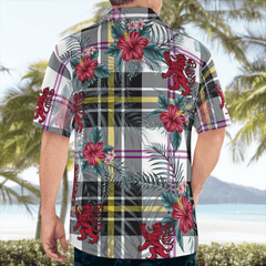 Clan MacPherson Dress Modern Tartan Scottish Lion Hawaiian Shirt BP99 MacPherson Dress Modern Tartan Tartan Hawaii Shirt