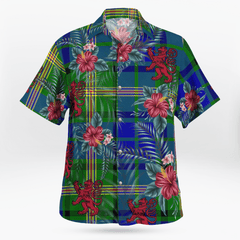Clan Maitland Tartan Scottish Lion Hawaiian Shirt BW46 Maitland Tartan Tartan Hawaii Shirt
