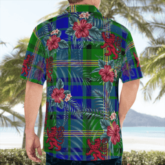 Clan Maitland Tartan Scottish Lion Hawaiian Shirt BW46 Maitland Tartan Tartan Hawaii Shirt
