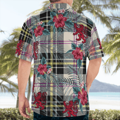 Clan MacPherson Dress Ancient Tartan Scottish Lion Hawaiian Shirt GY62 MacPherson Dress Ancient Tartan Tartan Hawaii Shirt