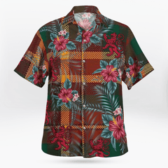 Clan McNally Tartan Scottish Lion Hawaiian Shirt ML13 McNally Tartan Tartan Hawaii Shirt