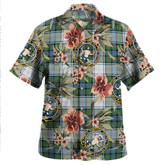 Clan Murray of Atholl Dress (Murray Dress) Ancient Tartan Crest Badge Aloha Hawaiian Shirt Tropical Old Style IH39 Murray of Atholl Dress (Murray Dress) Ancient Tartan Tartan Today