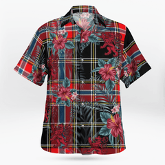 Clan Norwegian Night Tartan Scottish Lion Hawaiian Shirt SD12 Norwegian Night Tartan Tartan Hawaii Shirt
