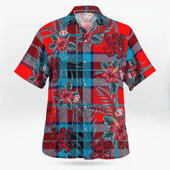 Clan MacTavish Modern Tartan Scottish Lion Hawaiian Shirt PV18 MacTavish Modern Tartan Tartan Hawaii Shirt