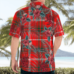 Clan Duke of Rothesay Modern Tartan Scottish Lion Hawaiian Shirt BH68 Duke of Rothesay Modern Tartan Tartan Hawaii Shirt