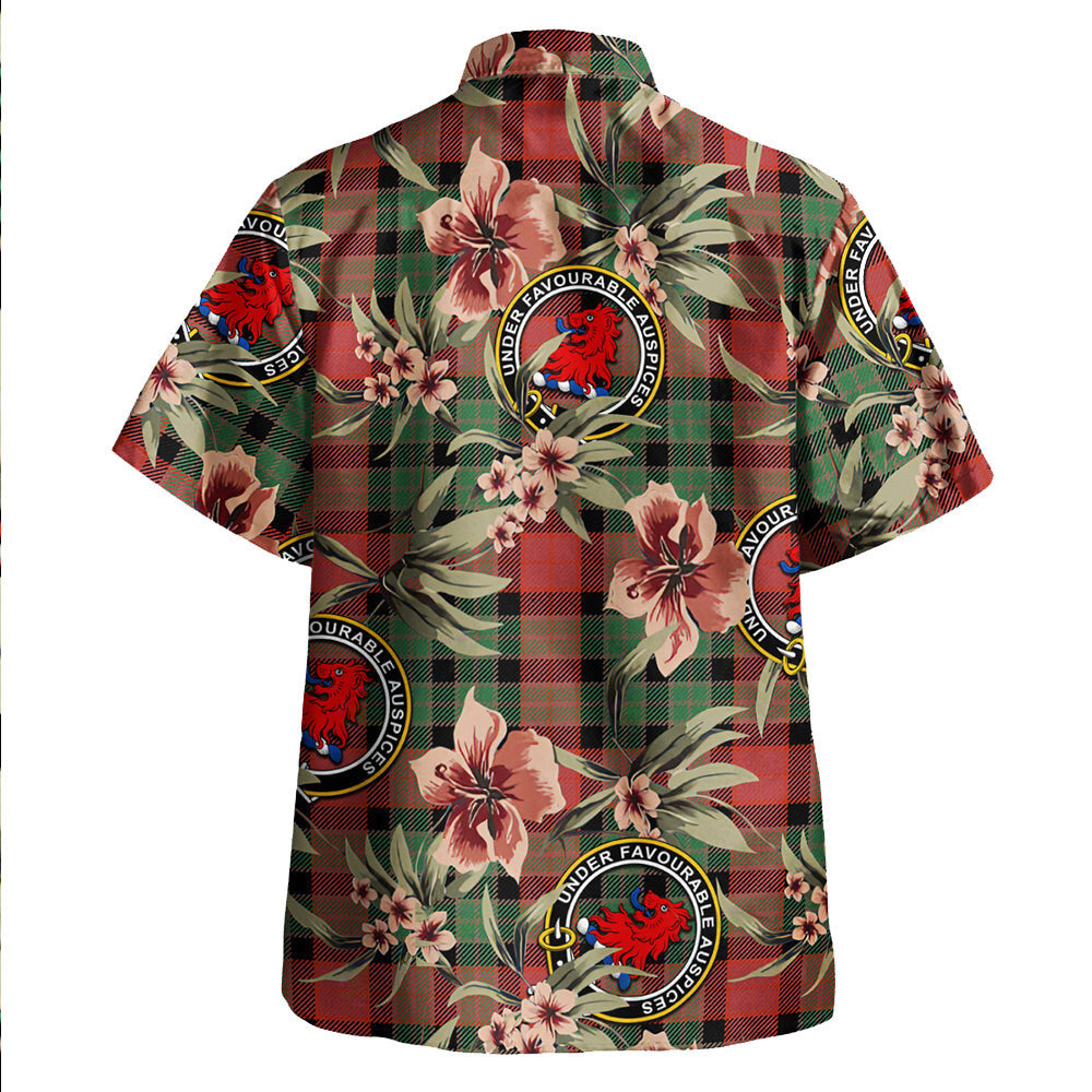 Clan Murdoch Ancient Tartan Crest Badge Aloha Hawaiian Shirt Tropical Old Style FK32 Murdoch Ancient Tartan Tartan Today