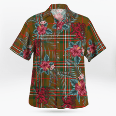 Clan Scott Brown Modern Tartan Scottish Lion Hawaiian Shirt LH97 Scott Brown Modern Tartan Tartan Hawaii Shirt