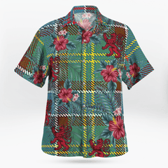 Clan Whitelaw Tartan Scottish Lion Hawaiian Shirt SV11 Whitelaw Tartan Tartan Hawaii Shirt
