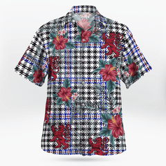 Clan Sir Walter Scott Tartan Scottish Lion Hawaiian Shirt AB30 Sir Walter Scott Tartan Tartan Hawaii Shirt
