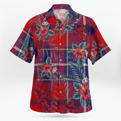 Clan Wishart Dress Tartan Scottish Lion Hawaiian Shirt QX91 Wishart Dress Tartan Tartan Hawaii Shirt