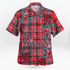 Clan Straiton Aderbeen Tartan Scottish Lion Hawaiian Shirt WQ60 Straiton Aderbeen Tartan Tartan Hawaii Shirt