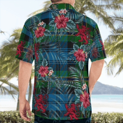 Clan Polaris Military Tartan Scottish Lion Hawaiian Shirt RL32 Polaris Military Tartan Tartan Hawaii Shirt