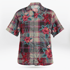 Clan MacPherson Hunting Ancient Tartan Scottish Lion Hawaiian Shirt VF29 MacPherson Hunting Ancient Tartan Tartan Hawaii Shirt