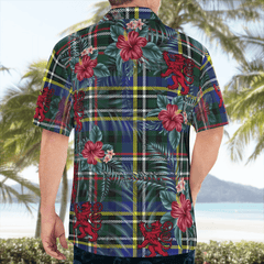 Clan Scott Green Modern Tartan Scottish Lion Hawaiian Shirt PM11 Scott Green Modern Tartan Tartan Hawaii Shirt