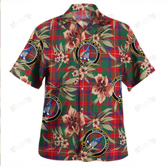 Geddes Modern Tartan Clan Crest Badge Aloha Hawaiian Shirt Tropical Old Style DF29 Geddes Modern Tartan Tartan Today