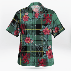 Clan Wallace Hunting Ancient Tartan Scottish Lion Hawaiian Shirt FH97 Wallace Hunting Ancient Tartan Tartan Hawaii Shirt